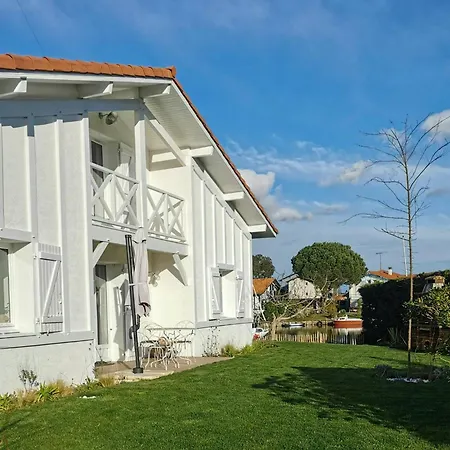 Landes House With Direct Access In Tatil Evi Soustons