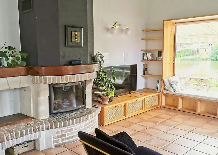 Landes House With Direct Access In Tatil Evi Soustons