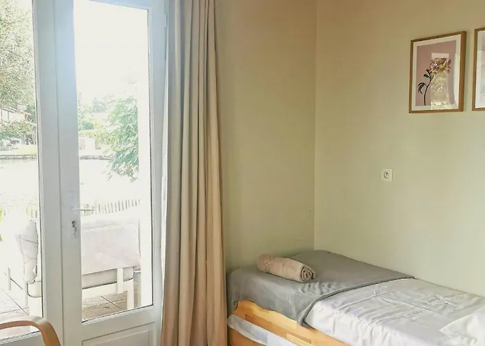 Landes House With Direct Access In Tatil Evi Soustons